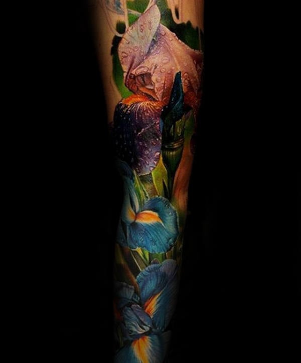 tatuaje orquideas 129