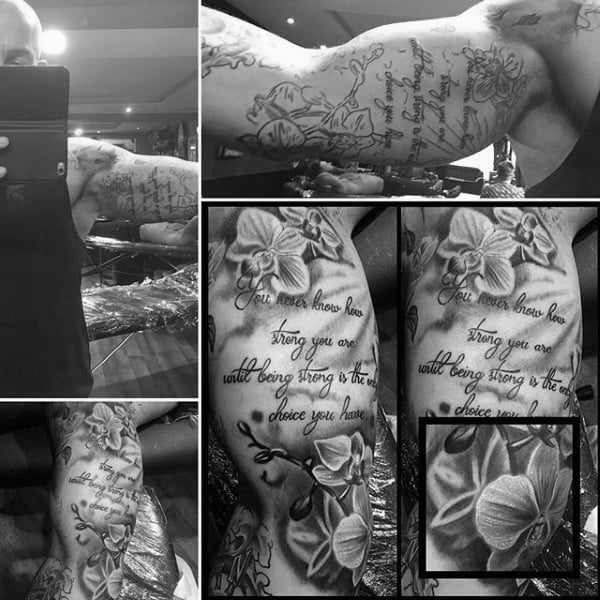 tatuaje orquideas 93