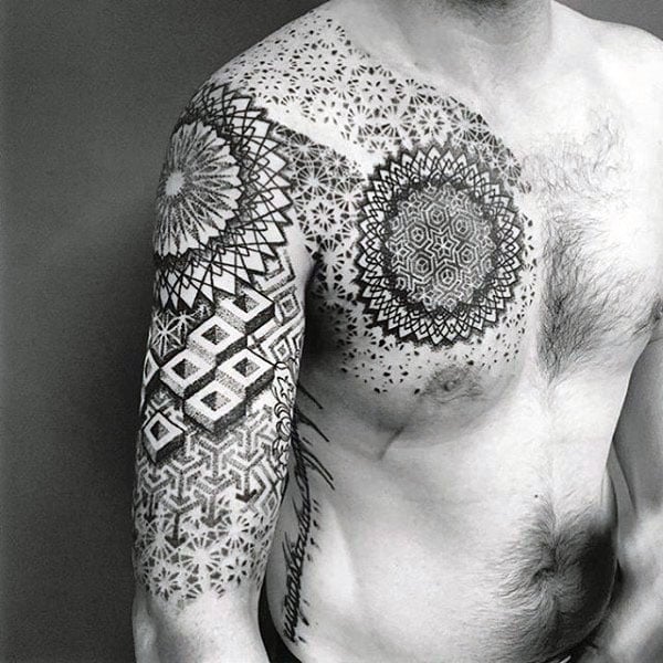 96 Tatuajes de puntillismo: Ideas y estilos más destacados