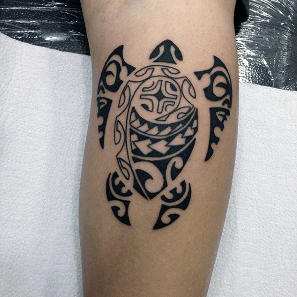 tatuaje tortuga tribal 03