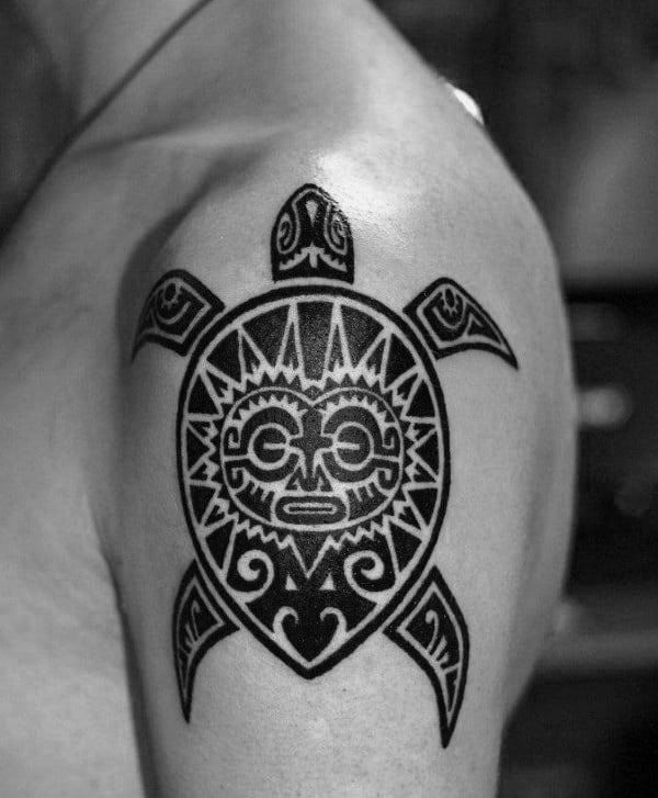tatuaje tortuga tribal 33