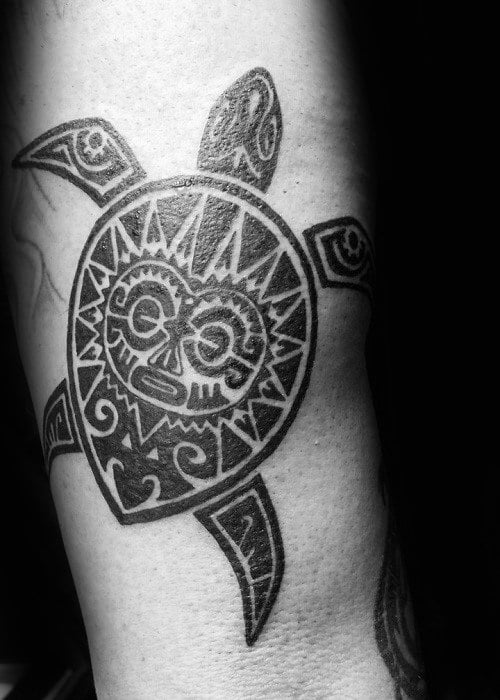 tatuaje tortuga tribal 53
