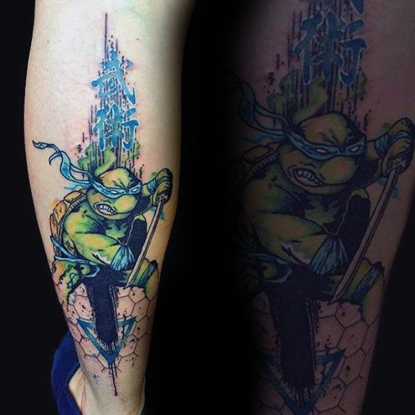 tatuaje tortugas ninja 03