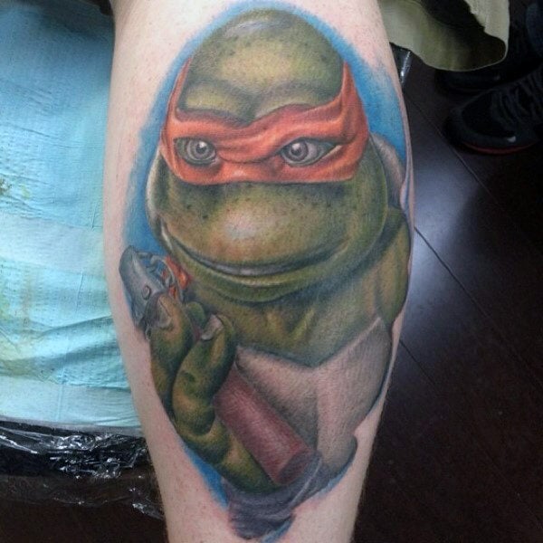 tatuaje tortugas ninja 09
