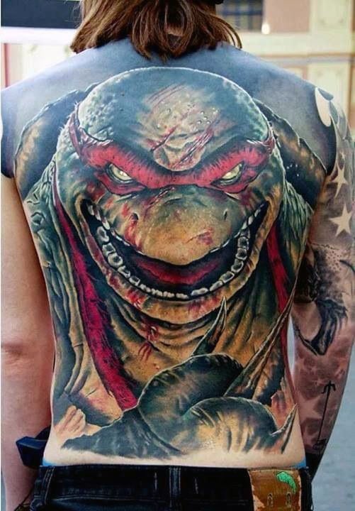 tatuaje tortugas ninja 23