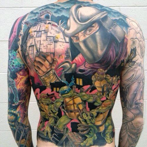 tatuaje tortugas ninja 27