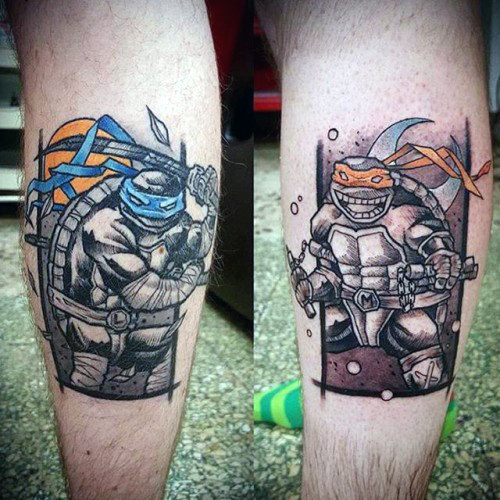 tatuaje tortugas ninja 33
