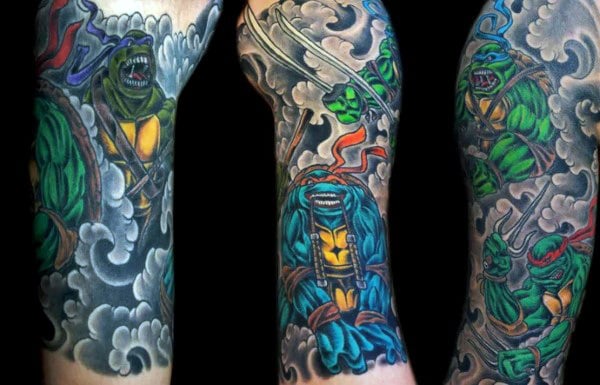 tatuaje tortugas ninja 41