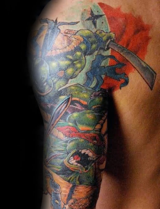 tatuaje tortugas ninja 47