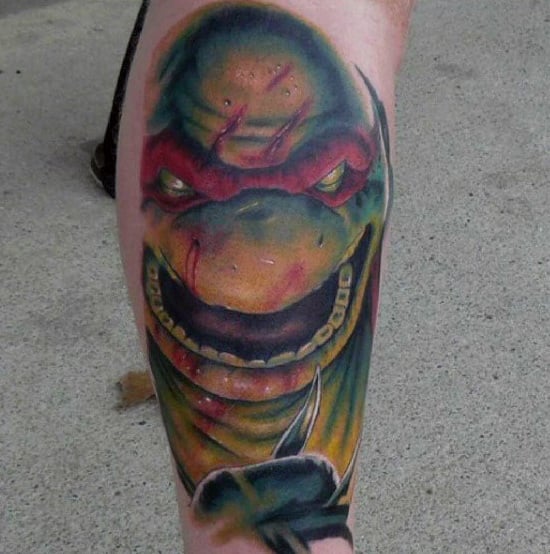 tatuaje tortugas ninja 51