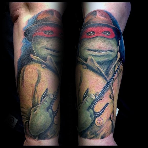 tatuaje tortugas ninja 53