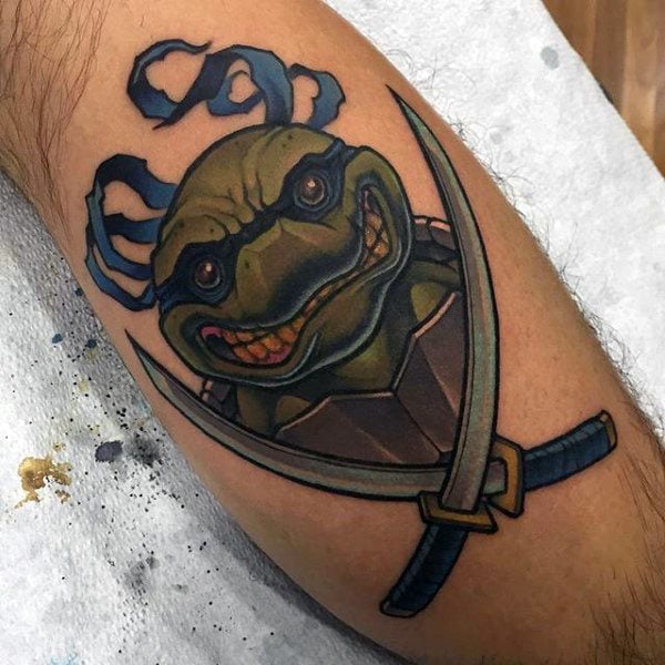 tatuaje tortugas ninja 65