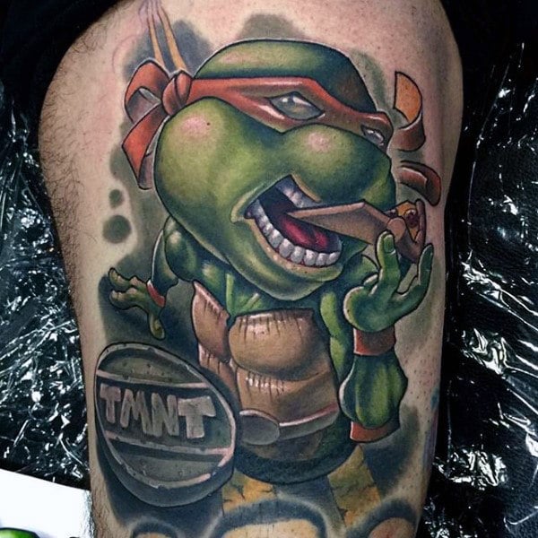 tatuaje tortugas ninja 67