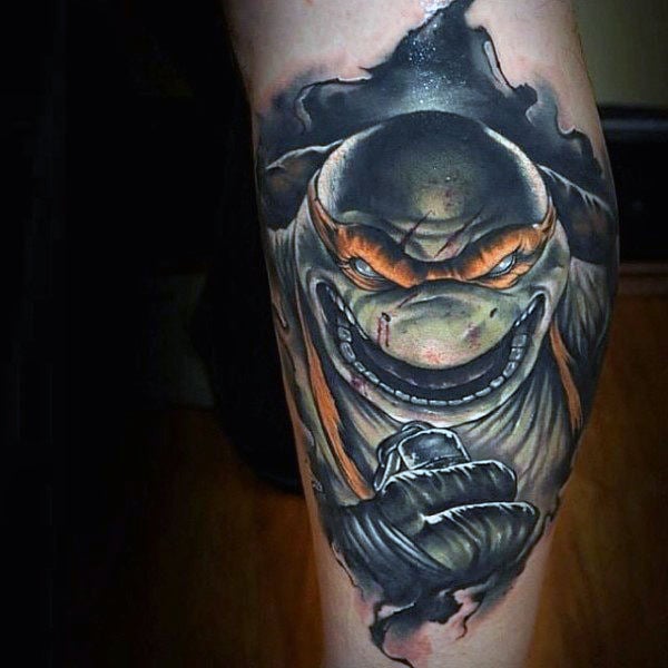 tatuaje tortugas ninja 73