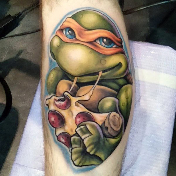 tatuaje tortugas ninja 77