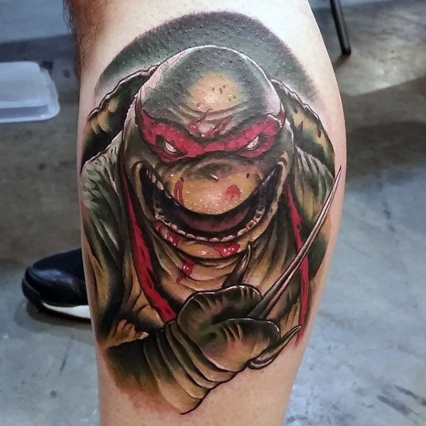tatuaje tortugas ninja 85