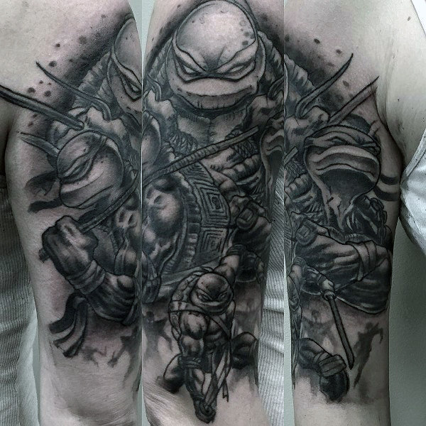 tatuaje tortugas ninja 95