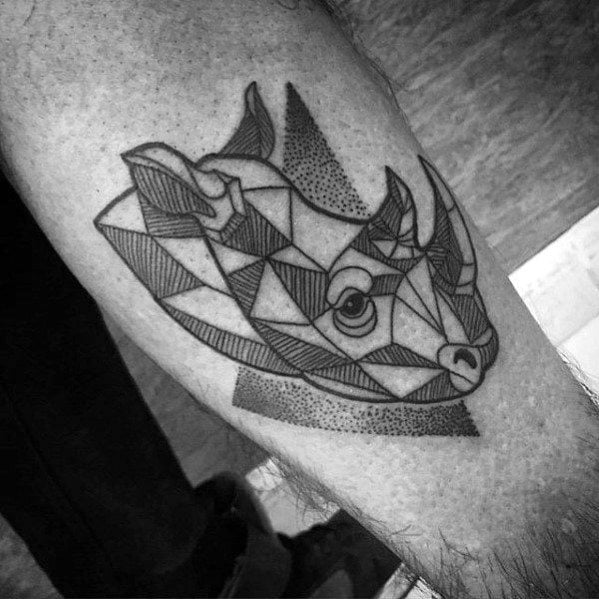 tatuaje animal geometrico 03