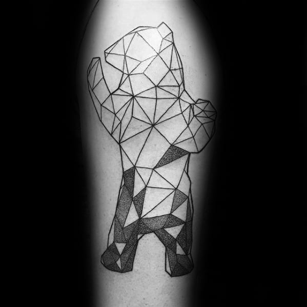 tatuaje animal geometrico 67