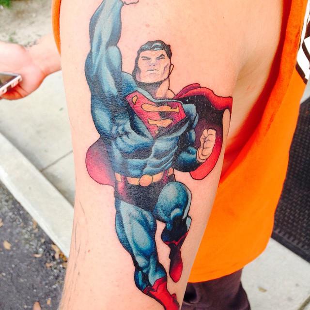 tatuaje superman 103