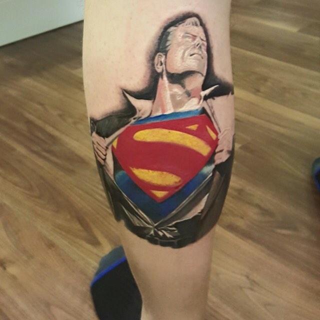 tatuaje superman 11