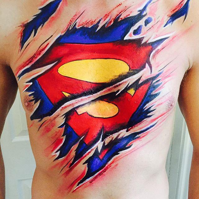 tatuaje superman 15