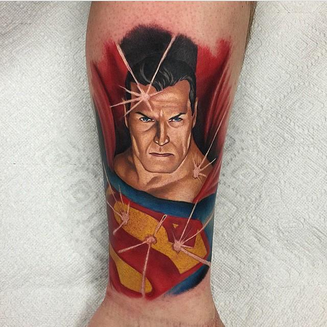 tatuaje superman 51