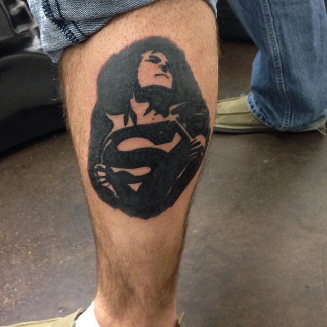 tatuaje superman 73