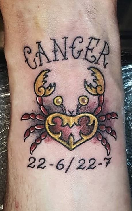 tatuaje signo cancer 225