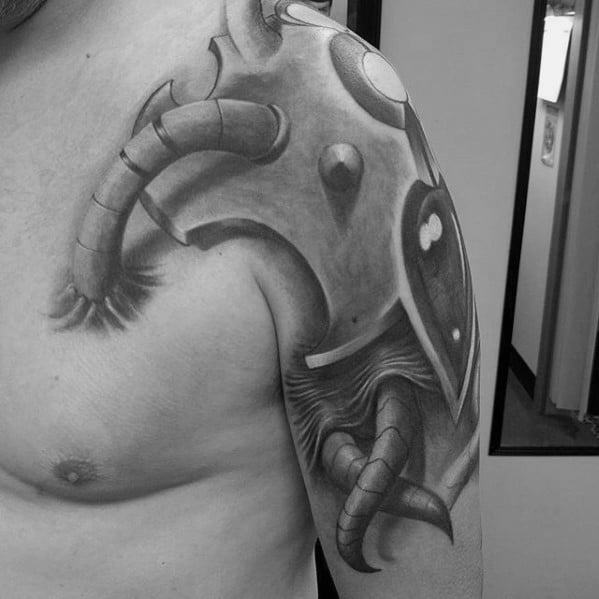tatuaje 3d brazo 25