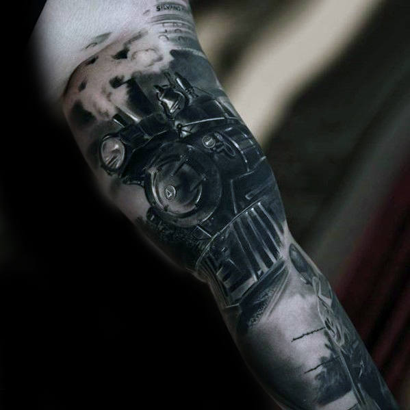tatuaje 3d brazo 65