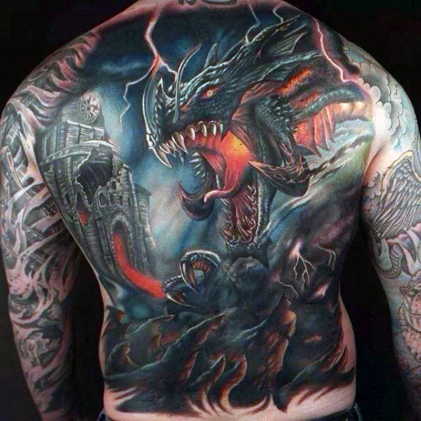 tatuaje 3d dragon 05