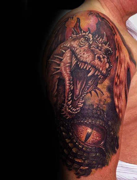tatuaje 3d dragon 09