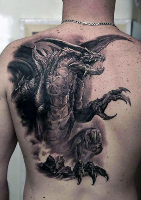 tatuaje 3d dragon 31