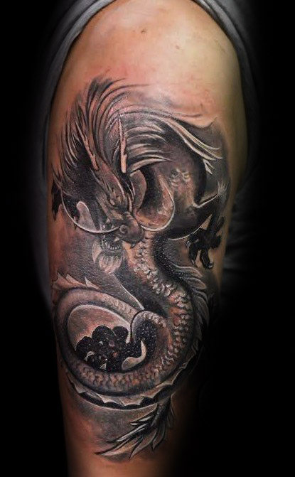 tatuaje 3d dragon 35