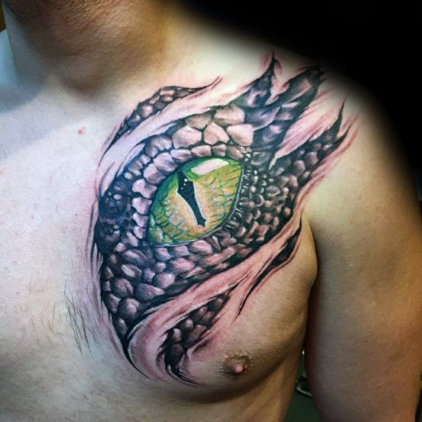tatuaje 3d dragon 73