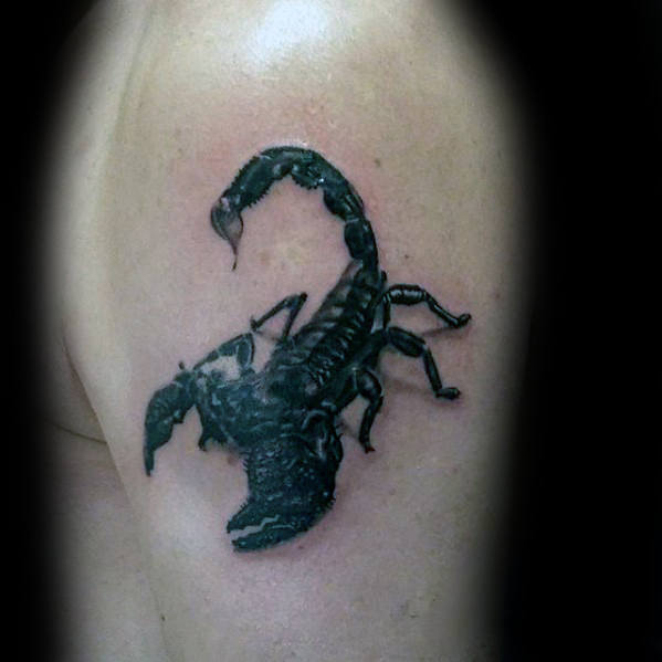 tatuaje 3d escorpion 53