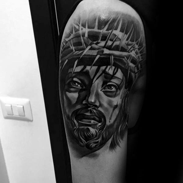 tatuaje 3d jesucristo 93