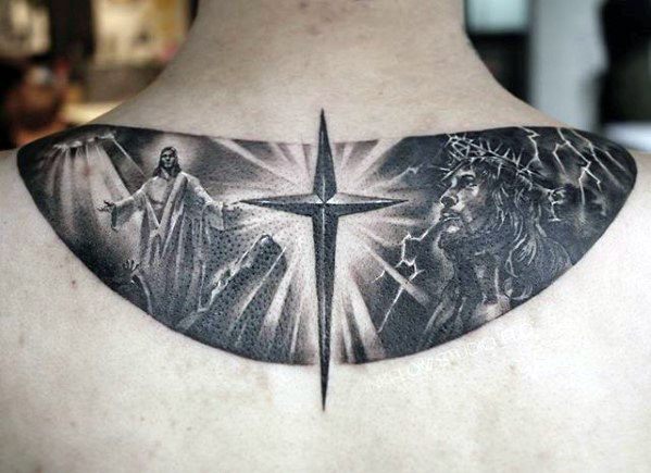 tatuaje 3d jesucristo 95