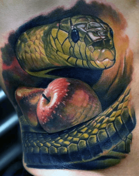 tatuaje 3d serpiente 03