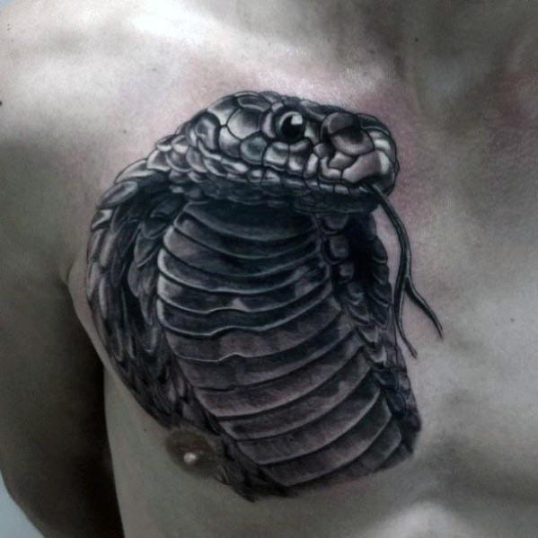 tatuaje 3d serpiente 83