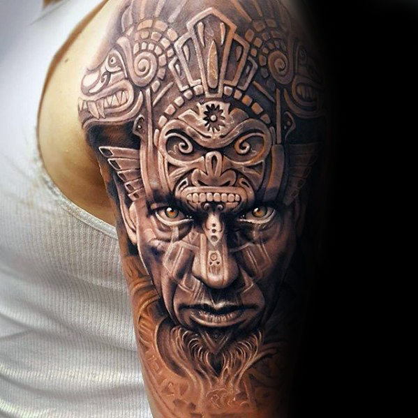 tatuaje 3d tribal 43