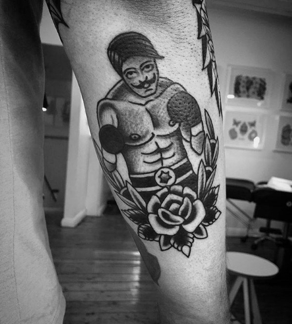tatuaje boxeador 37
