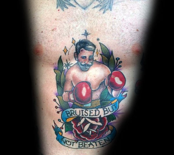 tatuaje boxeador 47