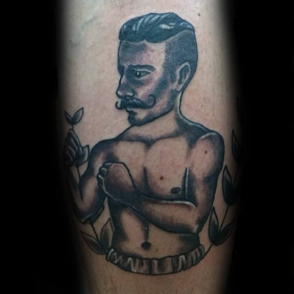 tatuaje boxeador 55
