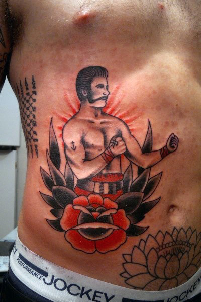 tatuaje boxeador 77
