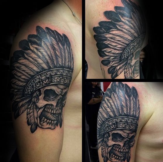 tatuaje calavera india 03