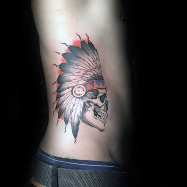 tatuaje calavera india 117