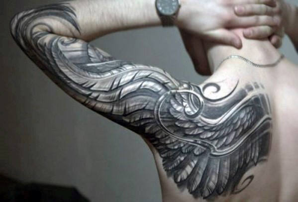 tatuaje parte posterior brazo 29