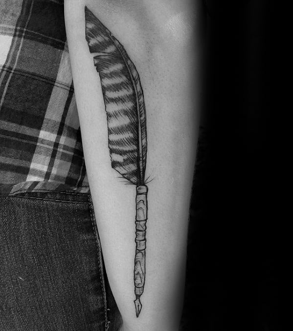 tatuaje pluma estilografica 33